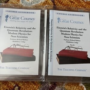 Great Courses DVDs - Einstein's Relativity and the Quantum Revolution